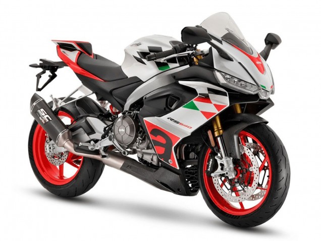 2020-2024 Aprilia RS660 Motorcycle Fairings - White Red Black Carbon Fiber Green Canada Websites