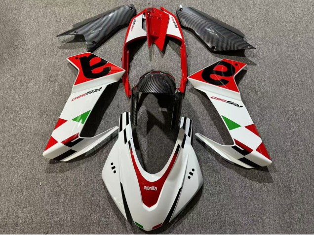 2020-2024 Aprilia RS660 Motorcycle Fairings - White Red Black Carbon Fiber Green Canada Websites