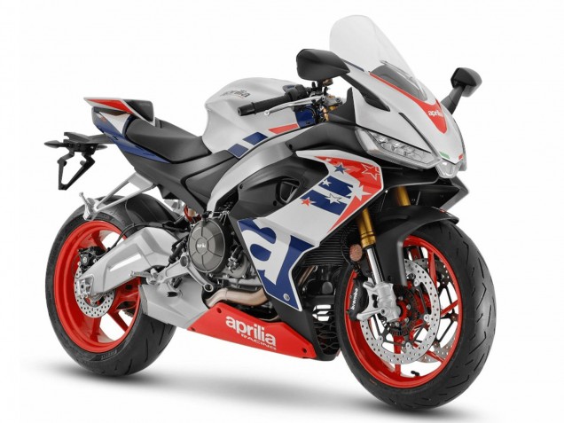 2020-2024 Aprilia RS660 Motorcycle Fairings - White Red Blue Canada Websites