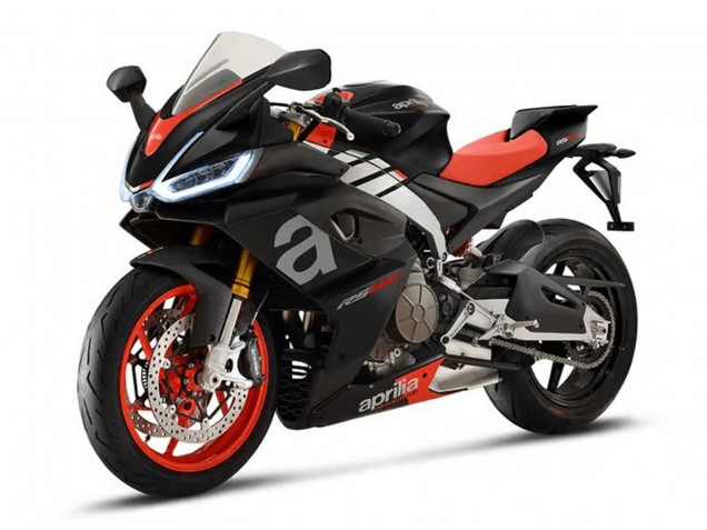 2020-2024 Aprilia RS660 Motorcycle Fairings - Matte Black Silver Red Canada Websites