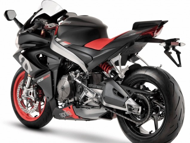 2020-2024 Aprilia RS660 Motorcycle Fairings - Matte Black Silver Red Canada Websites