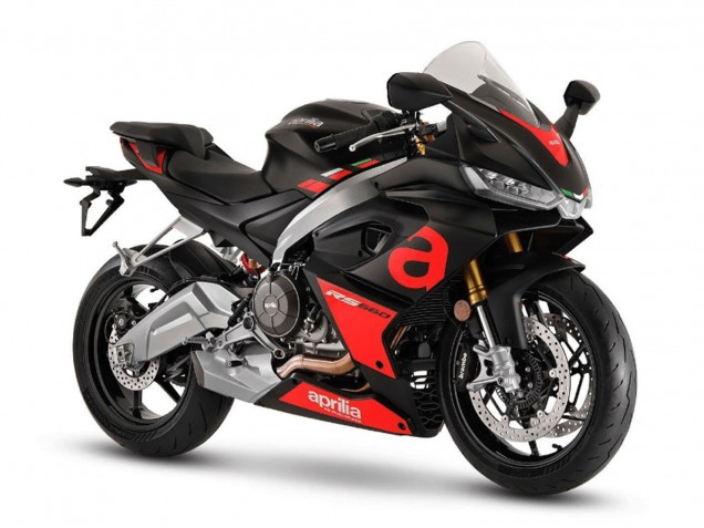 2020-2024 Aprilia RS660 Motorcycle Fairings - Matte Black Red Canada Websites