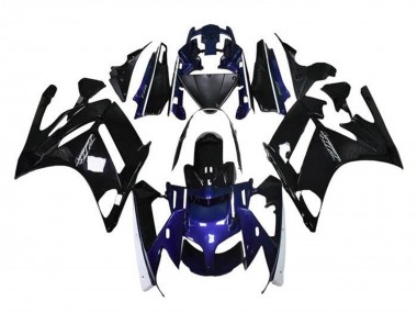 2001-2006 Yamaha FJR1300 Motorcycle Fairings - Glossy Black Blue Canada Websites