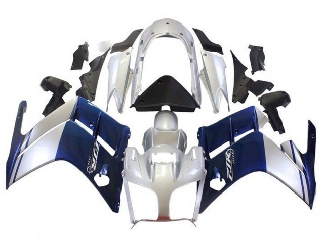 2007-2012 Yamaha FJR1300 Motorcycle Fairings - Dark Blue Silver Canada Websites