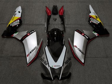 2009-2015 Aprilia RSV4 1000 Bike Fairings - Silver Red Black Yellow Canada Websites