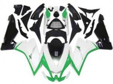2009-2015 Aprilia RSV4 1000 Motorcycle Fairings - White Green Black Canada Websites