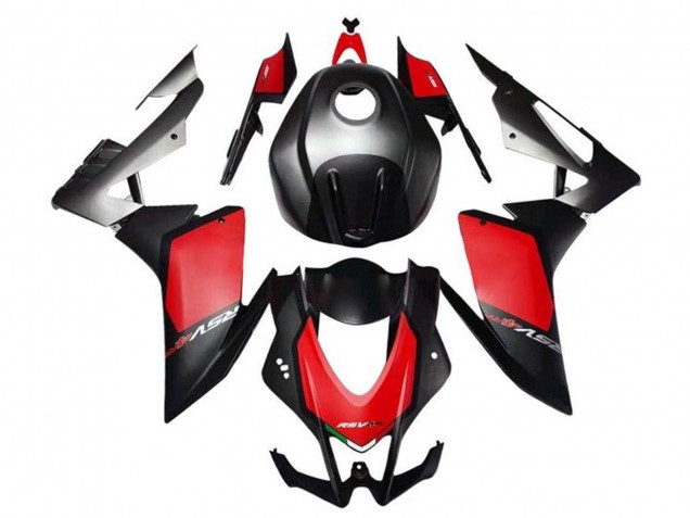 2009-2015 Aprilia RSV4 1000 Motorcycle Fairing Kits - Matte Black Red Grey Canada Websites