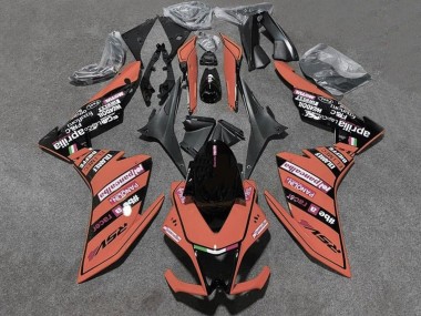 2009-2015 Aprilia RSV4 1000 Motorcycle Fairings - Orange Black Canada Websites
