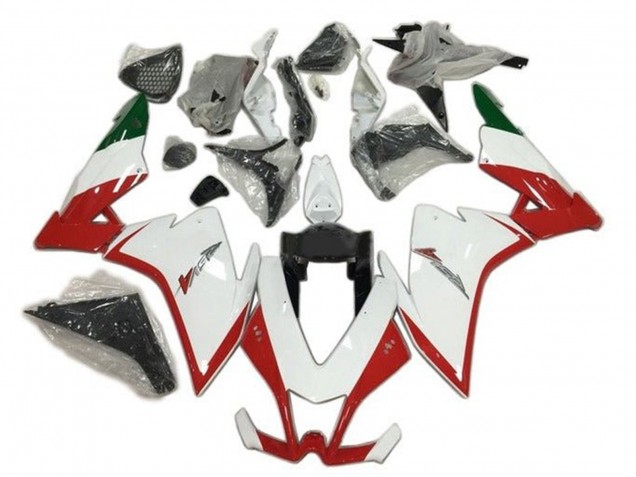 2009-2015 Aprilia RSV4 1000 Motorcycle Fairings - Red White Green Canada Websites