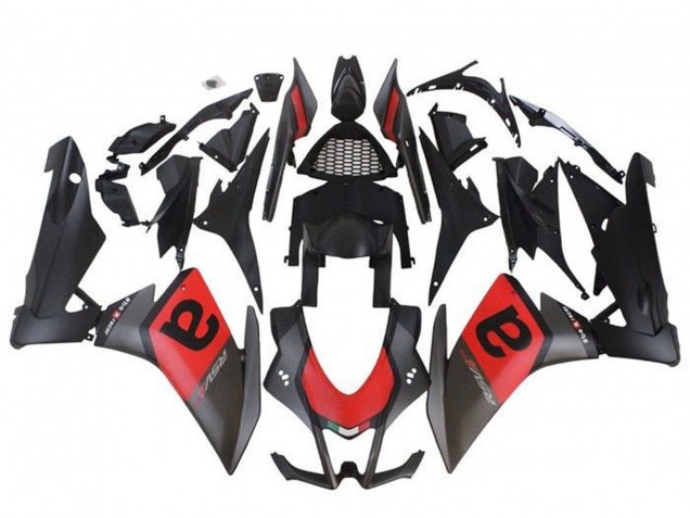 2009-2015 Aprilia RSV4 1000 Motorcycle Fairings - Matte Black Red Canada Websites