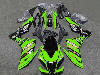 2009-2015 Aprilia RSV4 1000 Motorcycle Fairings - Green Black Canada Websites