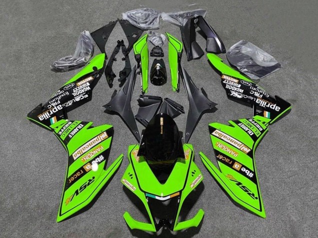 2009-2015 Aprilia RSV4 1000 Motorcycle Fairings - Green Black Canada Websites
