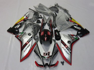 2009-2015 Aprilia RSV4 1000 Motorcycle Fairings - Silver Red Black Yellow Canada Websites