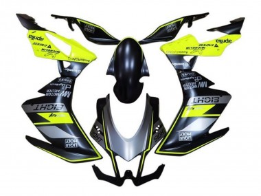 2016-2020 Aprilia RSV4 1000 Motorcycle Fairings - Matte Black Grey Yellow Canada Websites