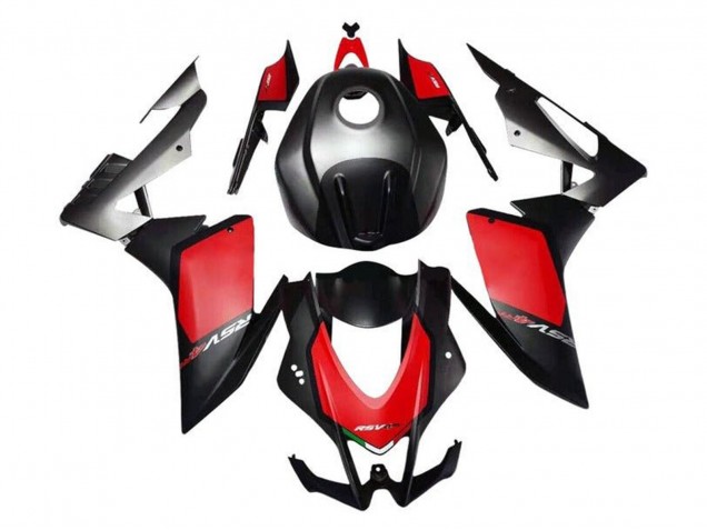 2016-2020 Aprilia RSV4 1000 Motorcycle Fairings - Matte Black Red Grey Canada Websites