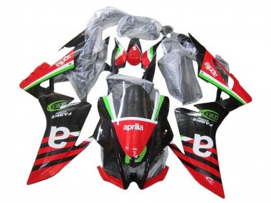2016-2020 Aprilia RSV4 1000 Motorcycle Fairings - Red Black Green Stripe Canada Websites