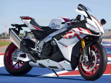 2021-2024 Aprilia RSV4 1100 Motorcycle Fairings - White Red Blue Canada Websites