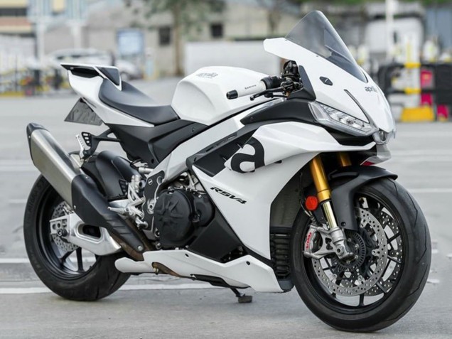 2021-2024 Aprilia RSV4 1100 Motorcycle Fairings - White Canada Websites