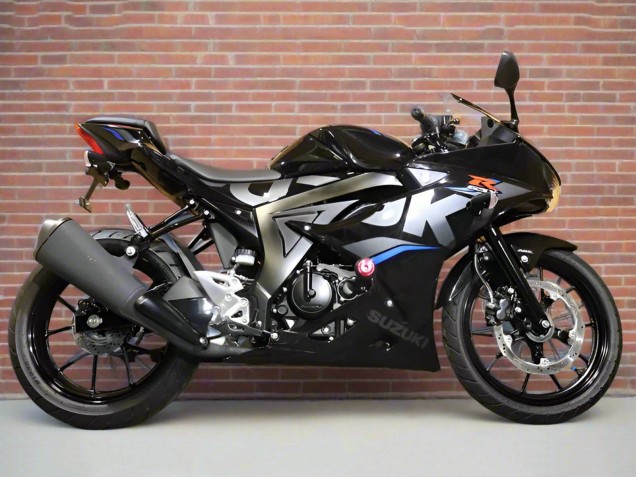 2017-2025 Suzuki GSXR125 Motorcycle Fairings - Black Silver Blue Canada Websites