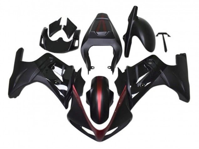 2003-2013 Suzuki SV650 Motorcycle Fairings - Matte Black Red Glossy Black Canada Websites
