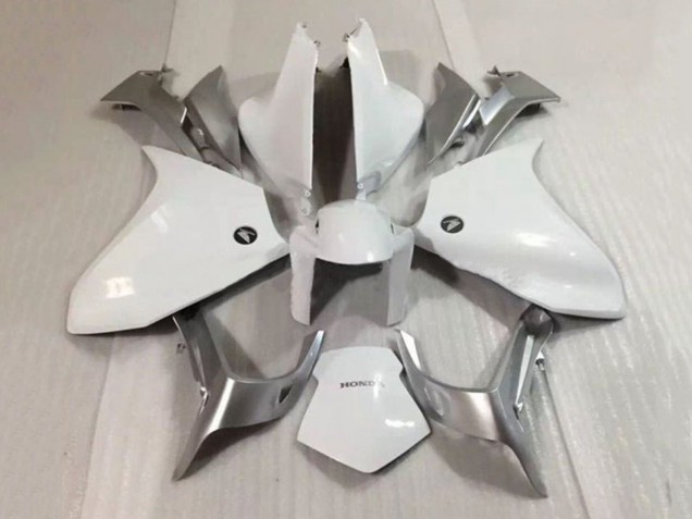 2010-2014 Honda VFR 1200 Motorcycle Fairing - Silver White Canada Websites