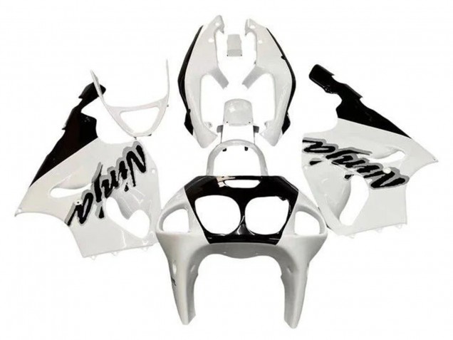 1996-2003 Kawasaki ZX7R Motorcycle Fairings - White Black Canada Websites