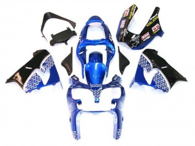 2002-2003 Kawasaki ZX9R Motorcycle Fairing - Blue White Black Canada Websites