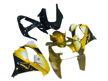 2002-2003 Kawasaki ZX9R Motorcycle Fairings - Yellow White Black Canada Websites