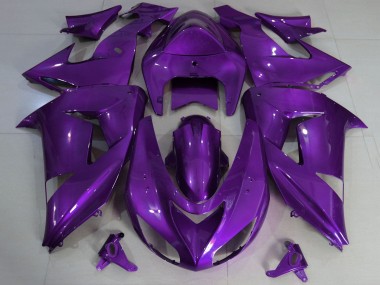 2006-2007 Kawasaki ZX10R Motorcycle Fairing - Purple Canada Websites