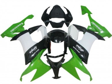 2008-2010 Kawasaki ZX10R Motorcycle Fairing - Green White Black Canada Websites