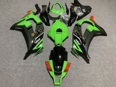 2011-2015 Kawasaki ZX10R Motorcycle Fairings - Green Black Red Honeycomb Canada Websites