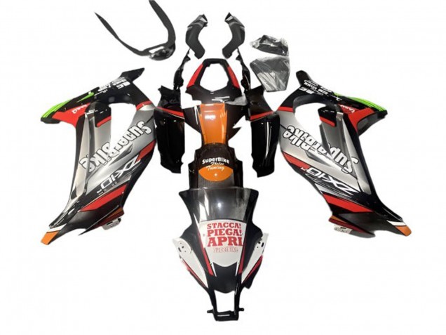 2016-2020 Kawasaki ZX10R Motorcycle Fairings - Silver Black Red Orange Superbike Canada Websites
