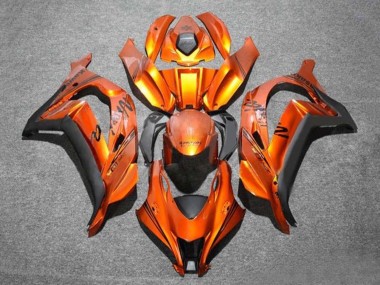 2016-2020 Kawasaki ZX10R Motorcycle Fairings - Orange Black Canada Websites