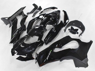 2021-2025 Kawasaki ZX10R Motorcycle Fairings - Glossy Black White Green Decal Canada Websites
