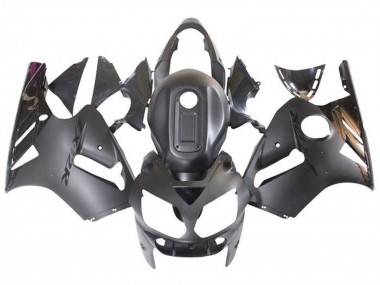 2000-2001 Kawasaki ZX12R Motorcycle Fairings - Matte Black Glossy Black Canada Websites