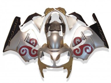 2002-2006 Kawasaki ZX12R Motorcycle Fairings - Silver Red Black Canada Websites