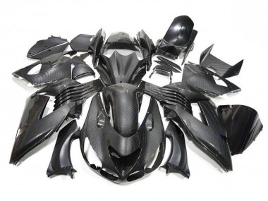 2006-2011 Kawasaki ZX14R ZZR1400 Motorcycle Fairings - Faux Carbon Fiber Canada Websites