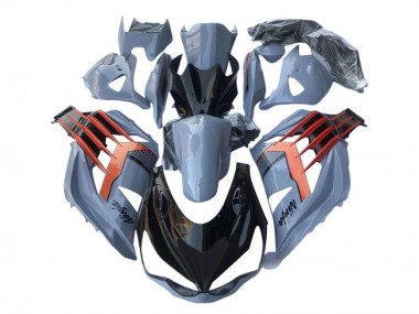 2012-2024 Kawasaki ZX14R ZZR1400 Motorcycle Fairings - Light Blue Orange Black Canada Websites