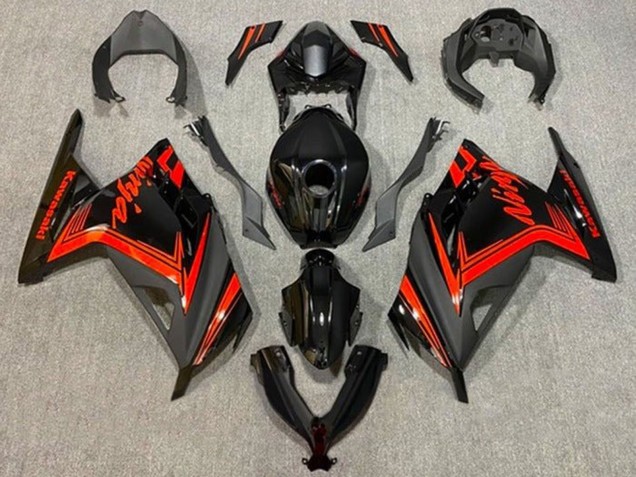 2013-2024 Kawasaki EX300 Motorcycle Fairings - Glossy Black Matte Black Red Canada Websites