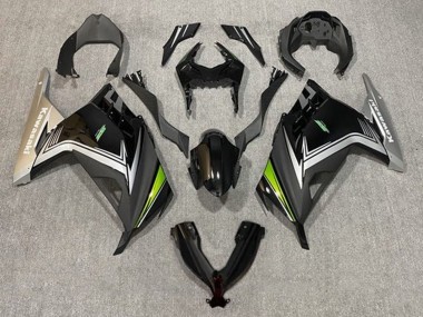 2013-2024 Kawasaki EX300 Motorcycle Fairings - Glossy Black Matte Black Silver Green Canada Websites