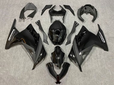 2013-2024 Kawasaki EX300 Motorcycle Fairings - Glossy Black Matte Black Canada Websites