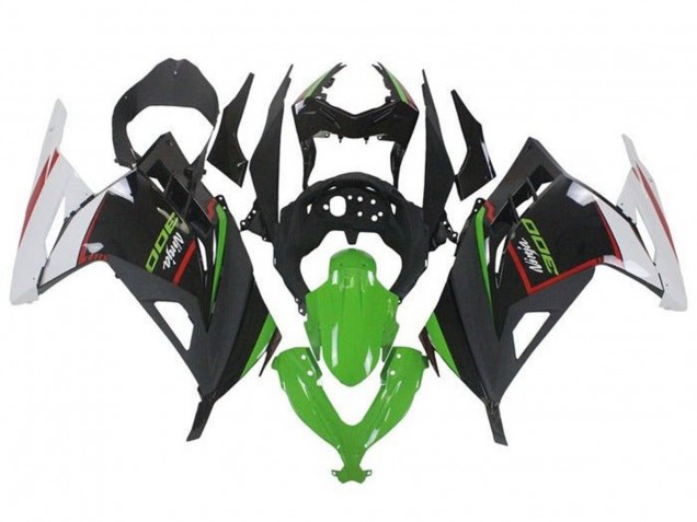 2013-2024 Kawasaki EX300 Motorcycle Fairings - White Red Green Black Canada Websites