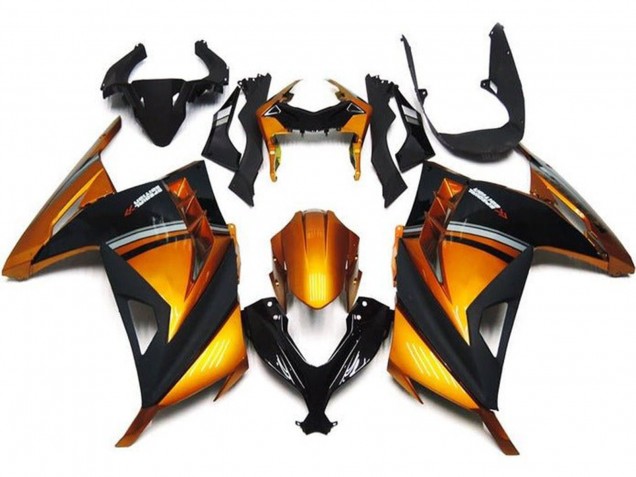 2013-2024 Kawasaki EX300 Motorcycle Fairings - Orange Black Grey Canada Websites