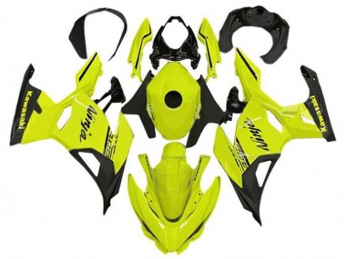 2018-2024 Kawasaki Ninja 400 Motorcycle Fairings - Neon Yellow Black Canada Websites