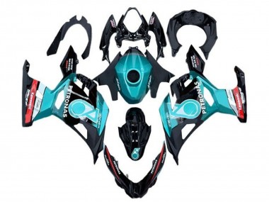 2018-2024 Kawasaki Ninja 400 Motorcycle Fairings - Light Blue Red Black Petronas Canada Websites