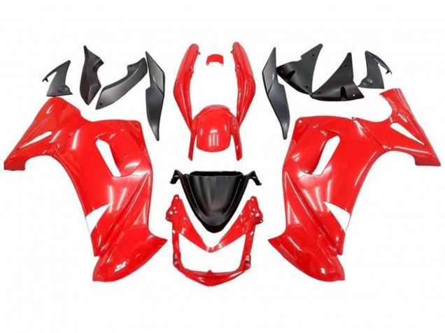 2006-2008 Kawasaki Ninja 650 EX650 Motorcycle Fairings - Red Black Canada Websites