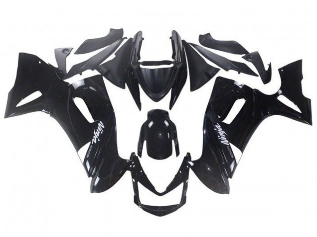2006-2008 Kawasaki Ninja 650 EX650 Motorcycle Fairings - Glossy Black White Ninja 650R Canada Websites