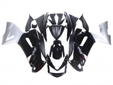 2006-2008 Kawasaki Ninja 650 EX650 Motorcycle Fairings - Glossy Black White Canada Websites