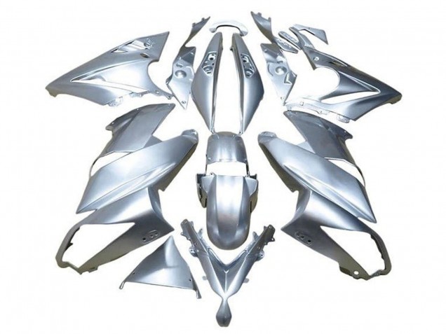 2009-2011 Kawasaki Ninja 650 EX650 Motorcycle Fairings - Silver Canada Websites