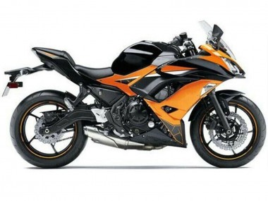 2017-2019 Kawasaki Ninja 650 EX650 Motorcycle Fairings - Orange Black Canada Websites